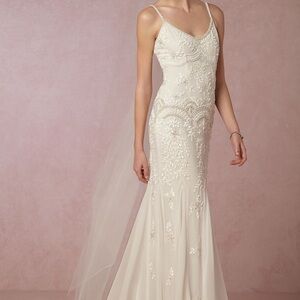 BHLDN Naomi beaded wedding  Gown